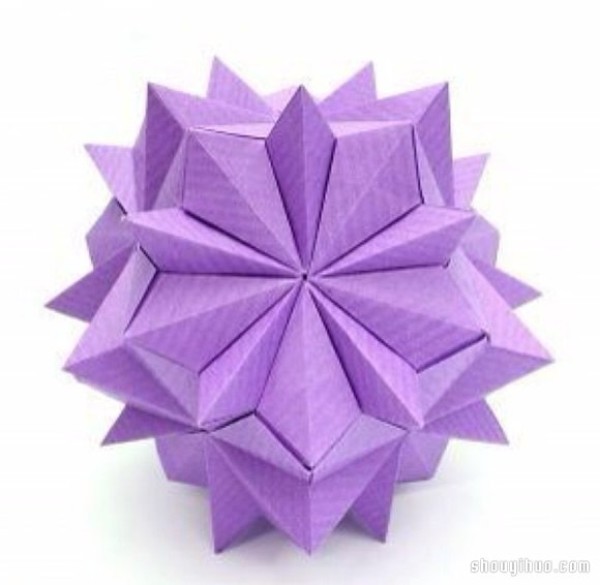 Appreciation of the beautiful handmade origami flower balls (7)