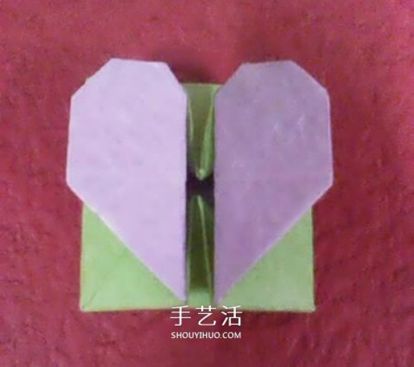 How to fold a beautiful love gift box for couples to give each other gifts