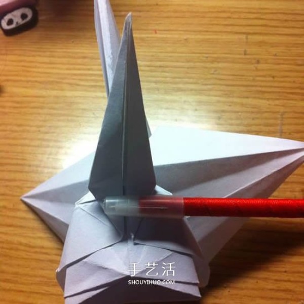 How to fold a thousand paper crane storage box into origami into a thousand paper crane storage box