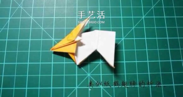 How to make a realistic goat origami with hand-made origami 3D goat illustration