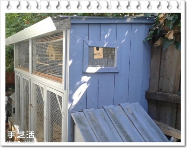 How to transform a chicken coop into a birdhouse, a homemade large-space birdhouse DIY tutorial