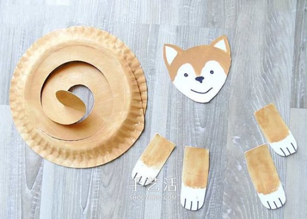 How to make a cute little fox ornament How to make a spring fox using a paper plate