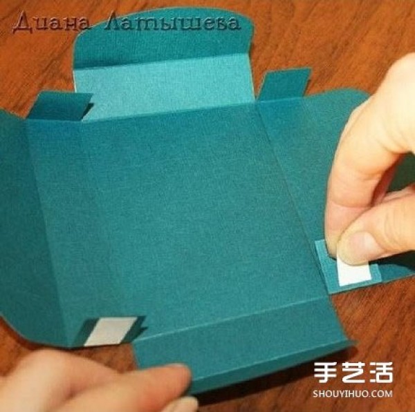 How to fold exquisite gift packaging boxes, illustrations of making beautiful packaging cartons