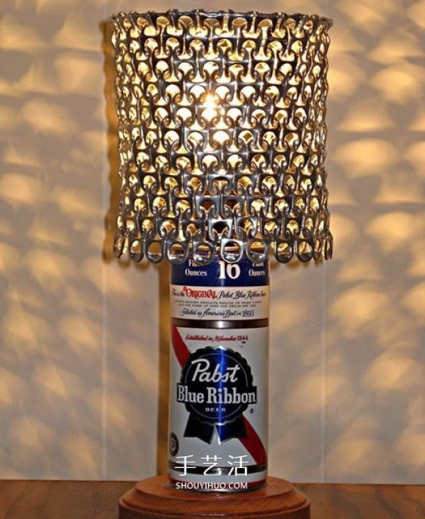 Adults and children will be fascinated by handmade can pull tabs~