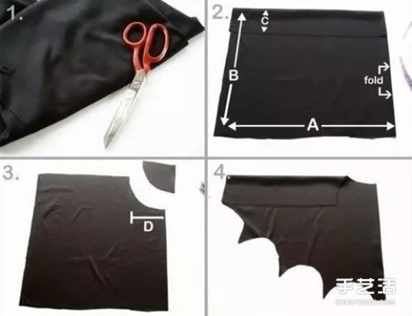 How to make a Batman cape, DIY vampire bat wing cape