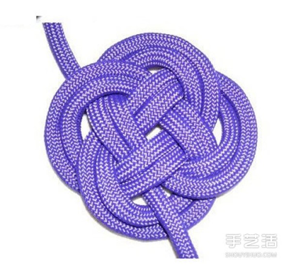 Exorcist Protective Knot: How to weave Cloud Knot and Solomons Seal Knot Illustration