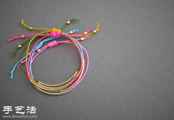 How to make a beautiful homemade bracelet, a simple tutorial on how to make a bracelet