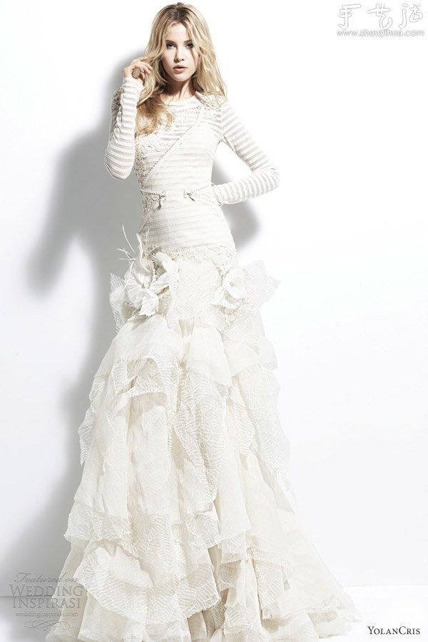 YolanCris Wedding Dress 2013: Chelsea Girl