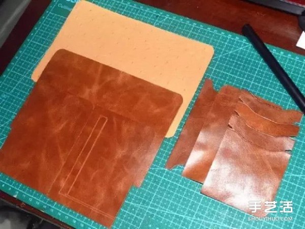 Leather Wallet DIY Making Illustrated Handmade Leather Wallet Making Tutorial