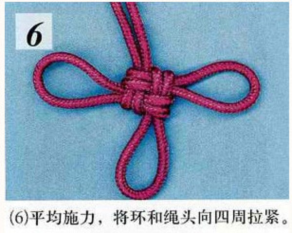 How to braid auspicious knots, how to braid auspicious knots, how to braid a graphic tutorial