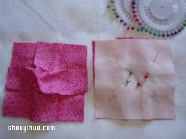 Use rag scraps to make a very protective crib and storage basket