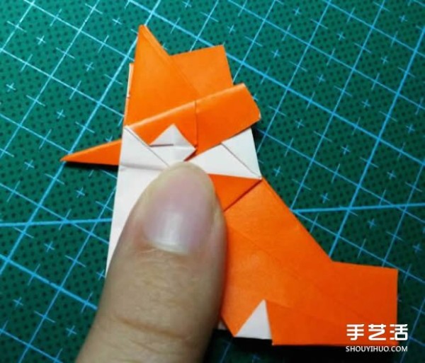 How to make an origami kingfisher with detailed instructions on how to fold a kingfisher