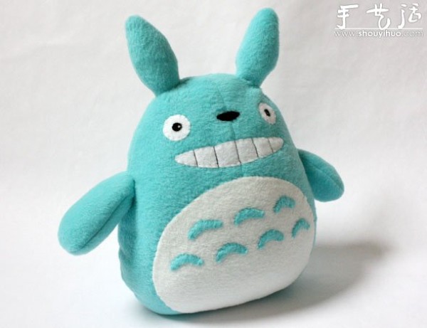 Tutorial on handmade DIY Totoro plush doll