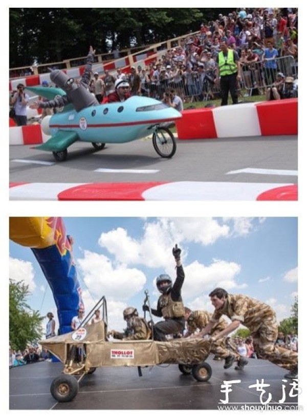 Londons soapbox racing competition, British creativity is invincible! 