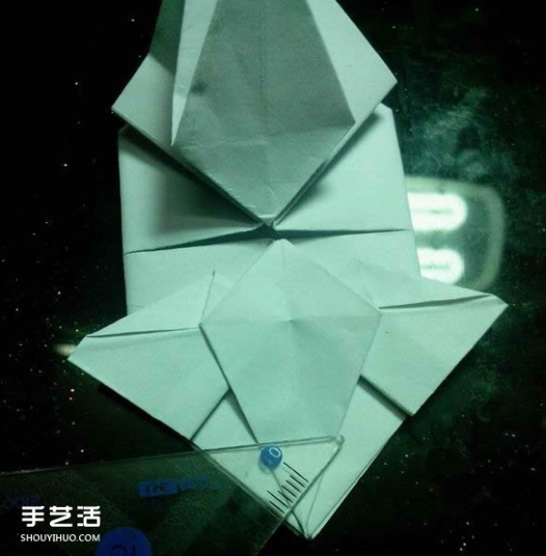 Beautiful handmade origami boxesBox diagram with paper crane packaging box folding method