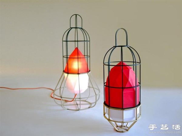 DIY creative lamps with a lantern appearance that blends Chinese and Western cultures