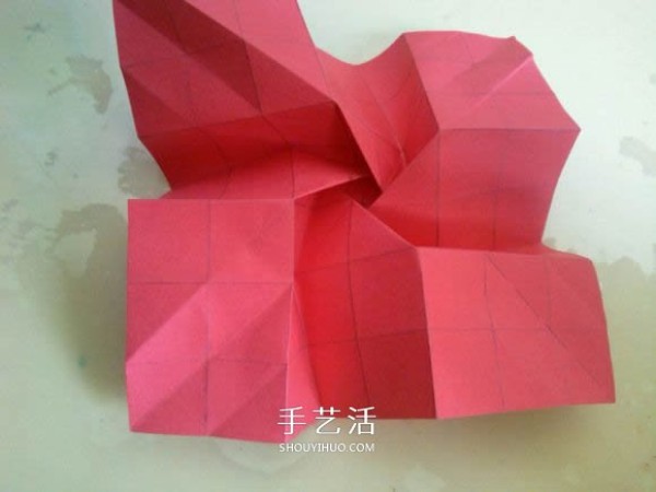 How to fold LS roses with illustrations and how to fold LS roses by hand step by step