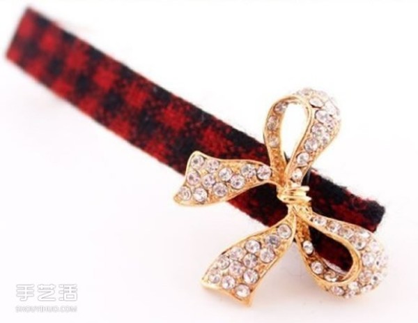 Simple DIY bow hairpin step by step handmade bow hairpin