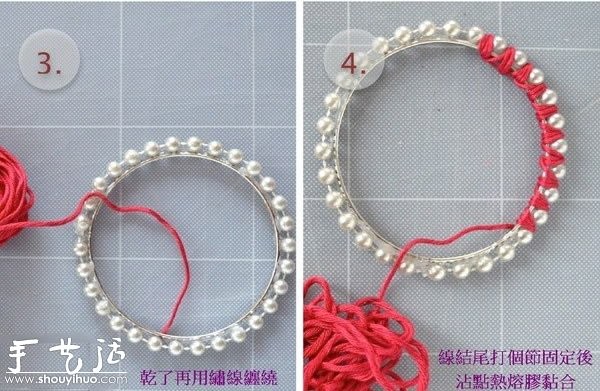 DIY pearl bracelet, handmade pearl bracelet