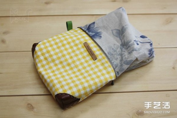 How to make a homemade Korean cosmetic bag and make a handmade fabric cosmetic bag