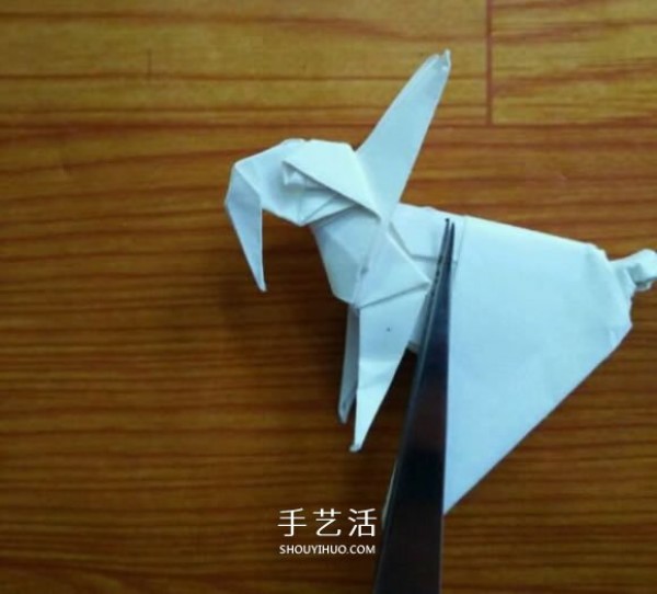 How to Origami a Complex Rabbit, Illustrated Origami Rabbit for the Mid-Autumn Festival