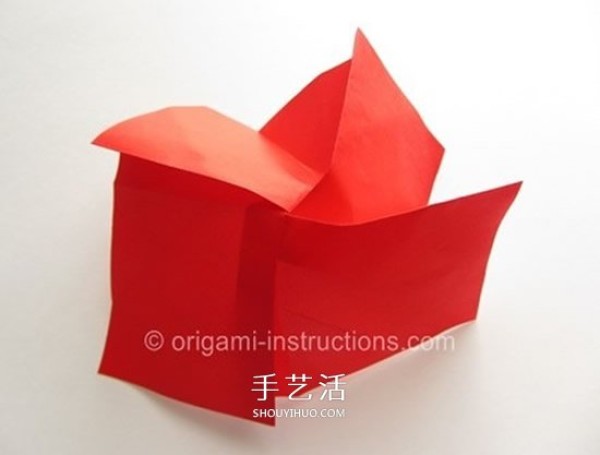 Kawasaki Rose Folding Tutorial Kawasaki Rose Improved Origami Illustrations