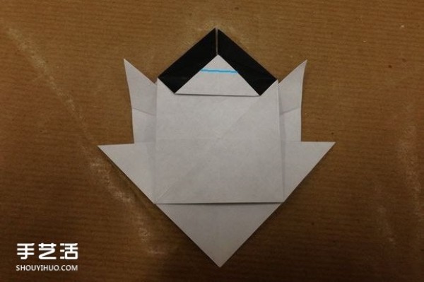 Small animal origami step-by-step diagram, using paper to fold small animals, illustrated method