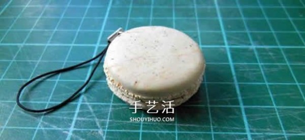 Chinese Valentines Day polymer clay gift DIY homemade polymer clay macaron illustration