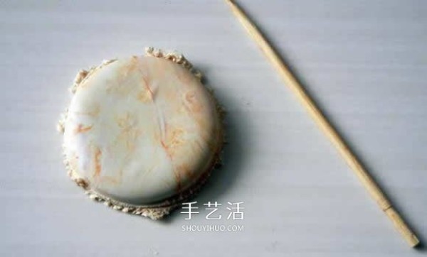 Chinese Valentines Day polymer clay gift DIY homemade polymer clay macaron illustration