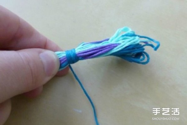 The method of crocheting medicinal jade has auspicious meanings