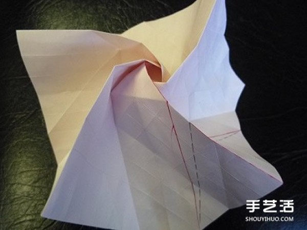 Japanese origami masters intricate rose origami tutorial with step-by-step illustration