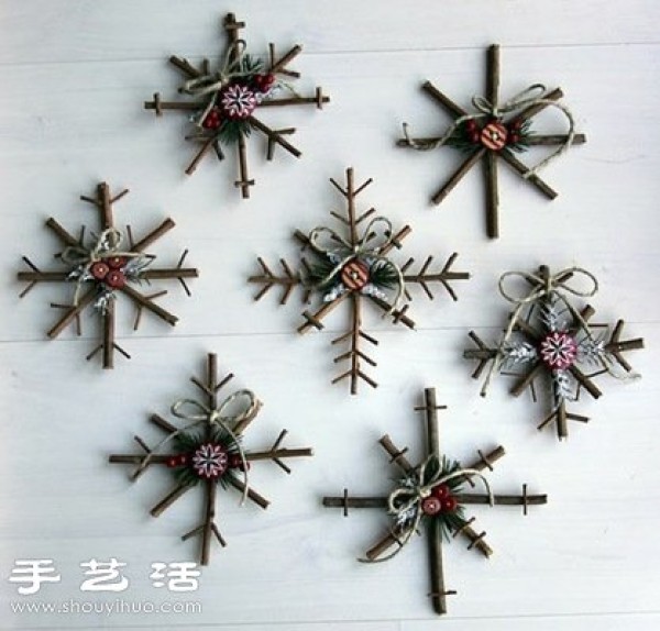 Turn dead branches into treasures, DIY to make original ecological handicrafts