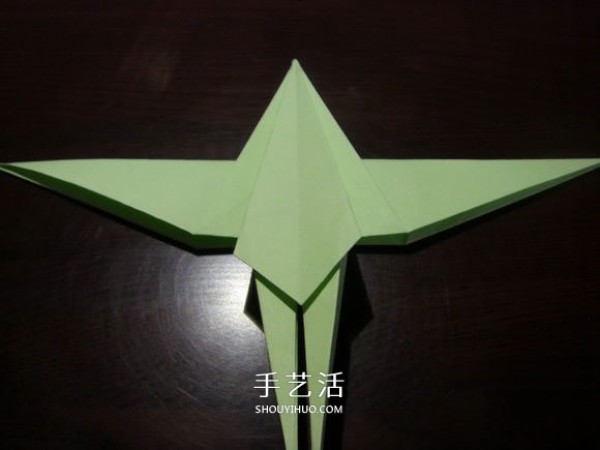 Handmade Crane Dance Origami Illustrated Tutorial: The folding process of three-dimensional paper cranes