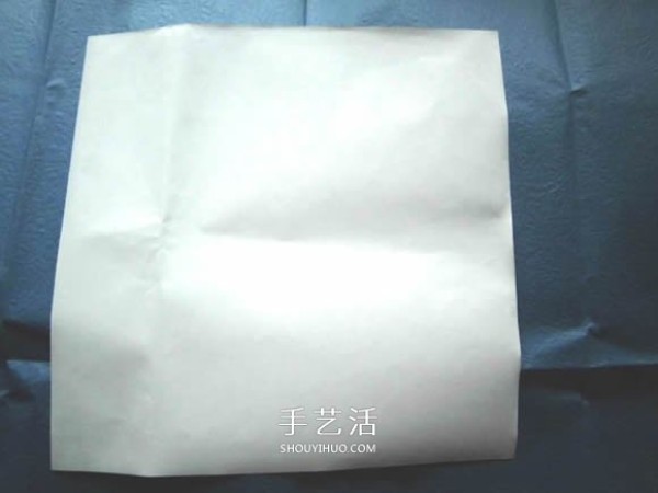 How to fold the exquisite eight-sided hydrangea gift box origami hydrangea gift box