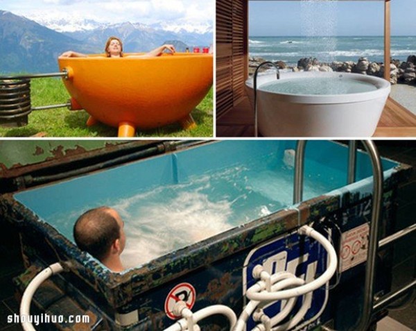 8 stunning outdoor bathtub designs that will make your neighbors want to take a bath