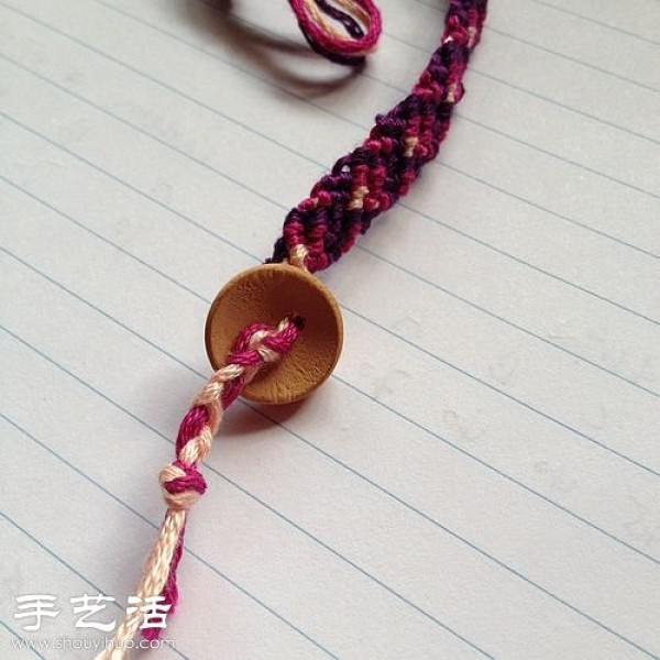 Super detailed how to braid a two rope bracelet