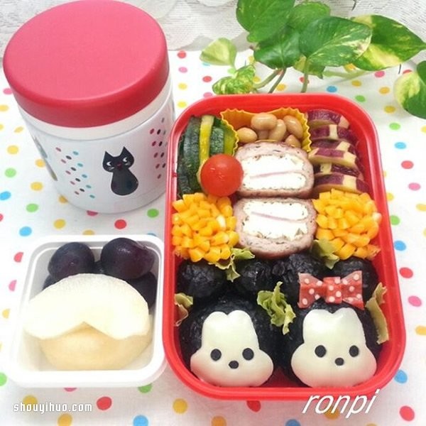 Japanese mothers DIY love lunch boxes for their children, full of happiness