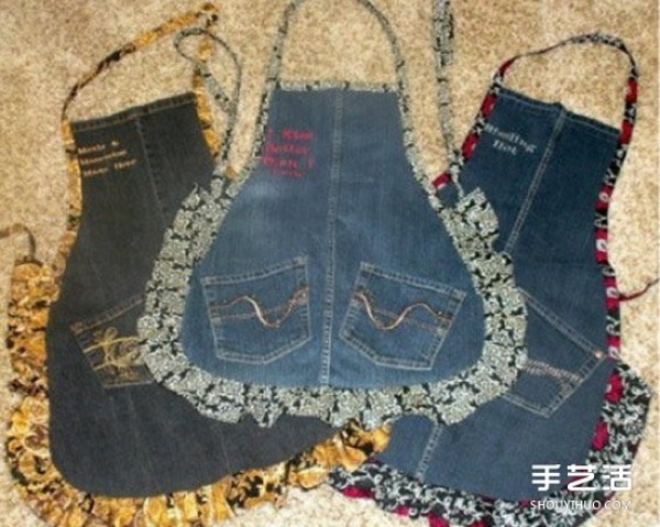 Jeans remodeled pictures: handmade with wonderful uses of waste jeans