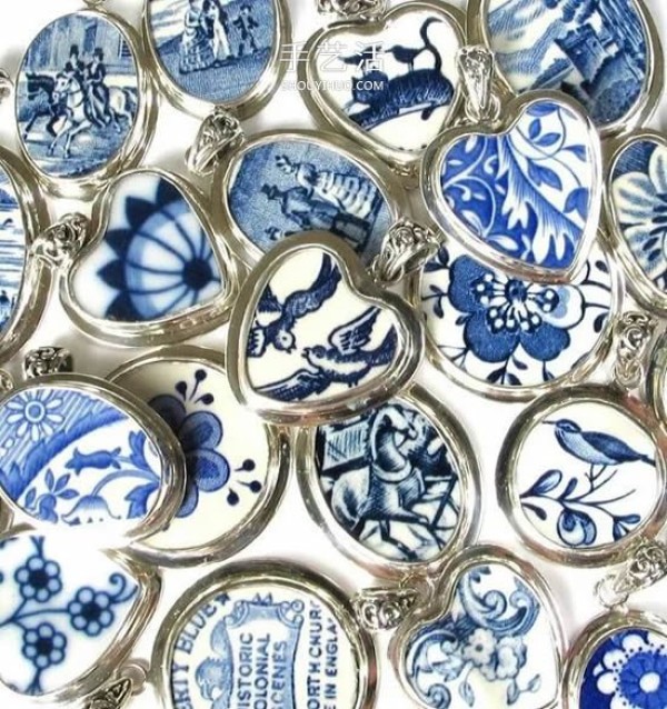 If the exquisite ceramic plate falls on the floor, then make it your only jewelry! 