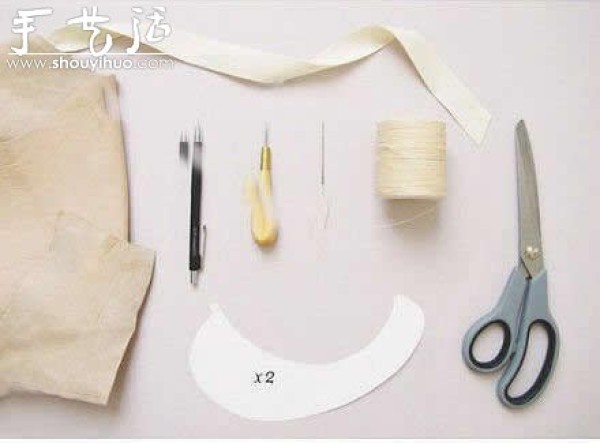 Lady-style fake collar hand-making tutorial