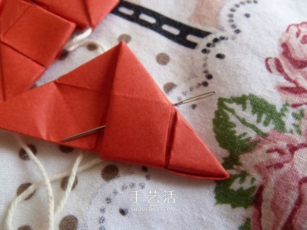 Creative Valentines Day Love Origami Illustrations of Folding Threads and Romantic Loves