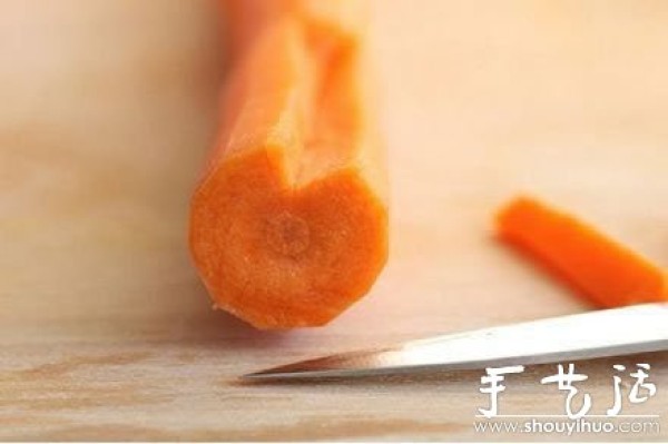 Carrot DIY loves "heart" dishes