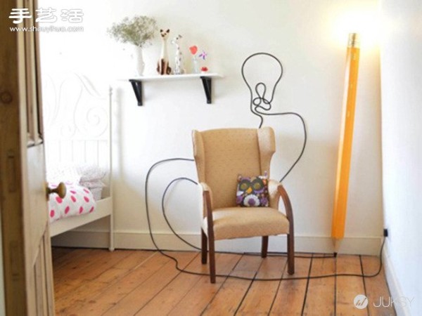 Handmade creative pencil-shaped lamps——HB LAMP