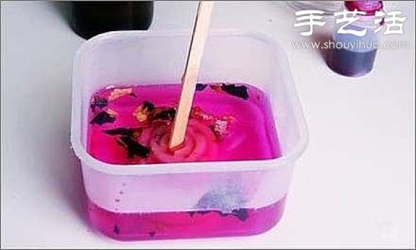 How to make homemade rose soap and rose handmade soap