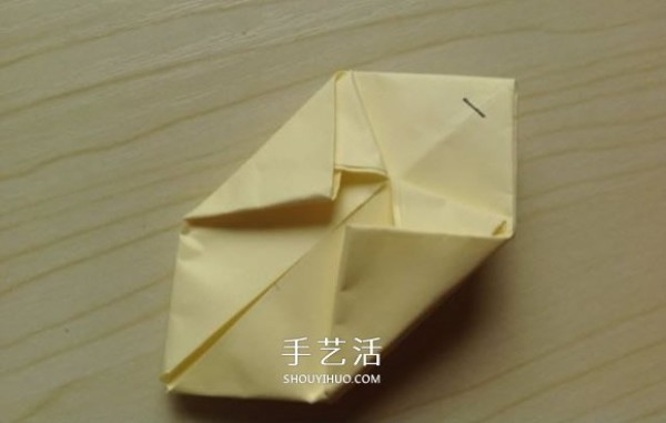 How to make origami Pikachu, instructions for folding Pikachu for children