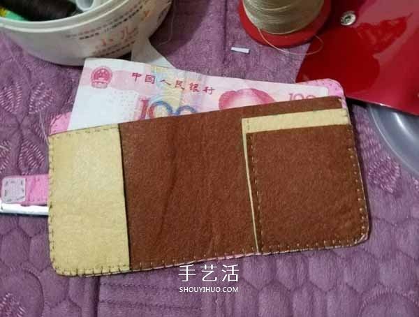 Non-woven fabrics to make cartoon wallets, fabric art DIY cute style girls