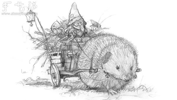 Canadian Jean-Baptiste Monge illustrations