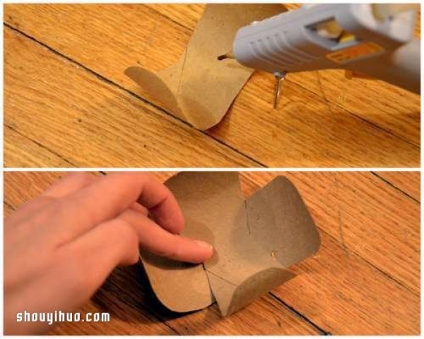 How to make beautiful decorative flowers from toilet paper rolls step by step