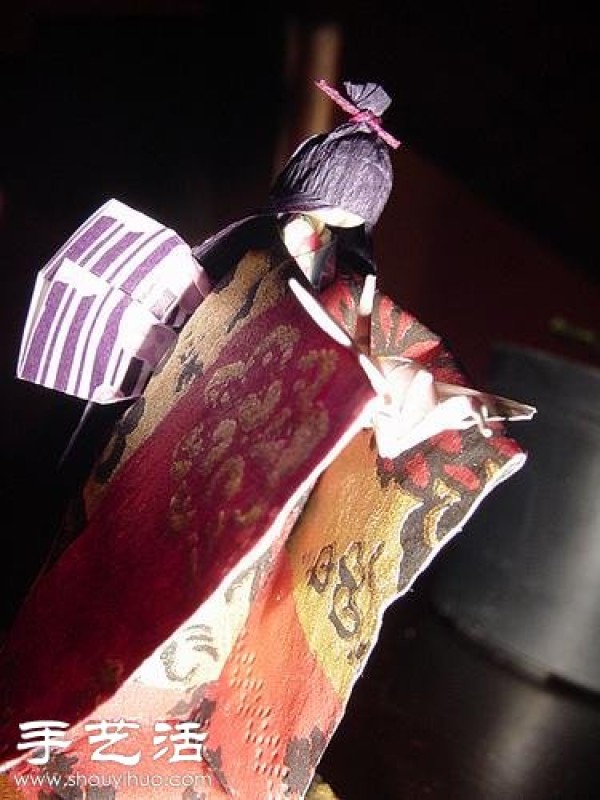 Japanese ethnic style kimono doll origami art