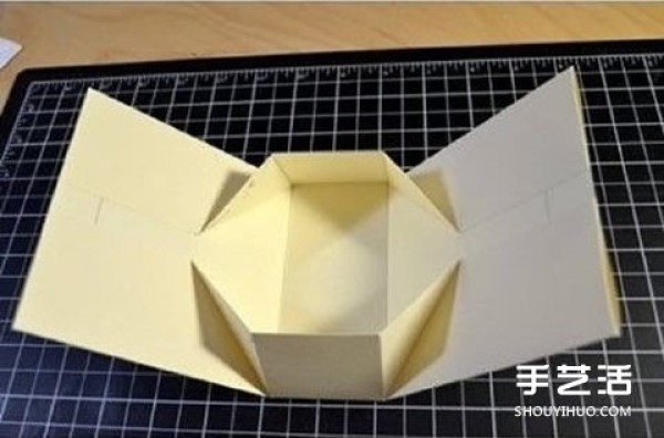 Origami Box Making Illustrations How to Fold a Paper Box with Expanded Pictures